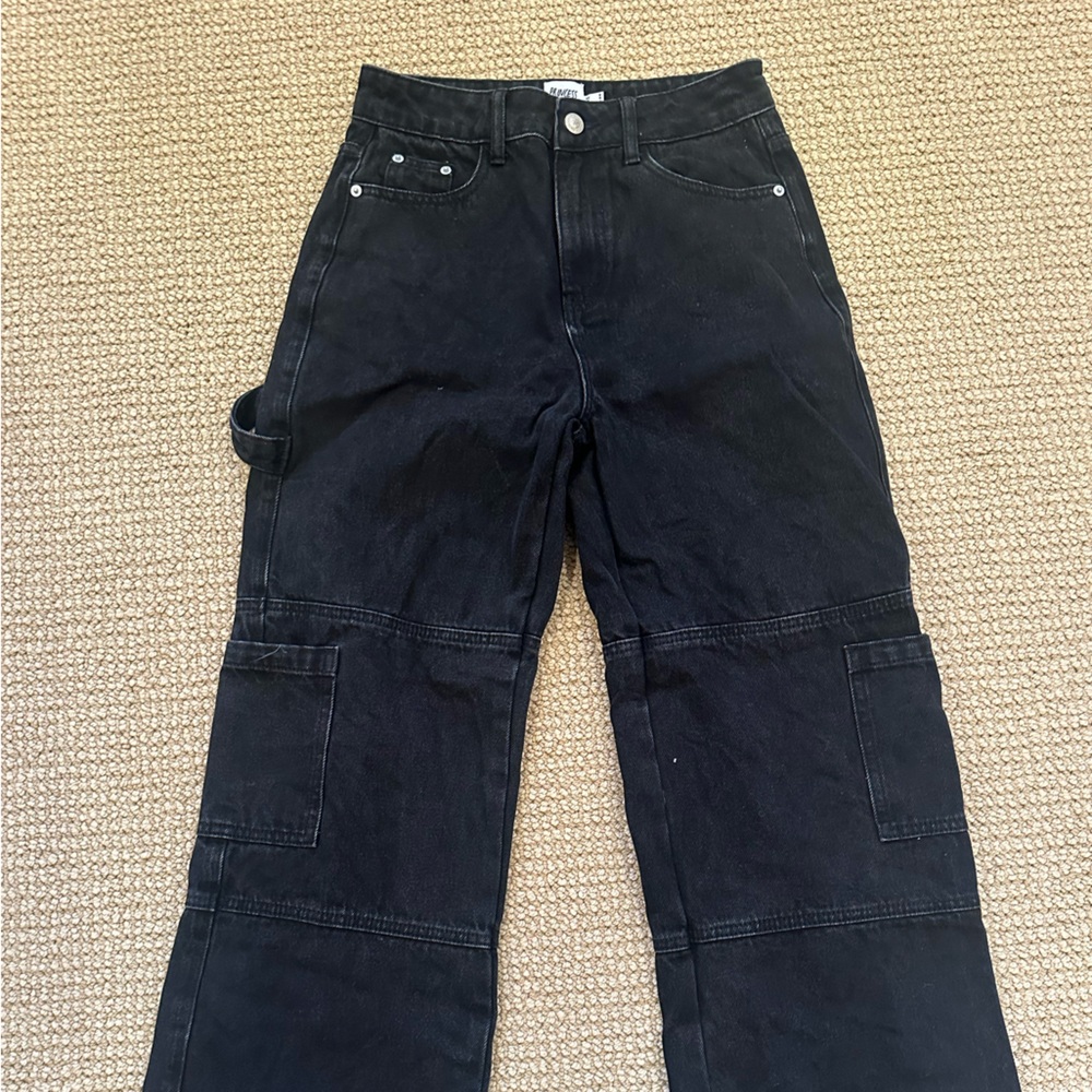 Black Cargo Pants